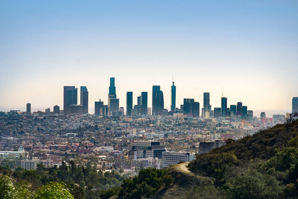 Downtown Skyline, Los Angeles, Kalifornien 1500x1000.