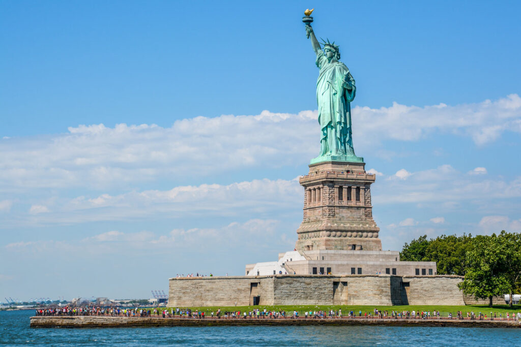 Frihetsgudinnan, New York City.