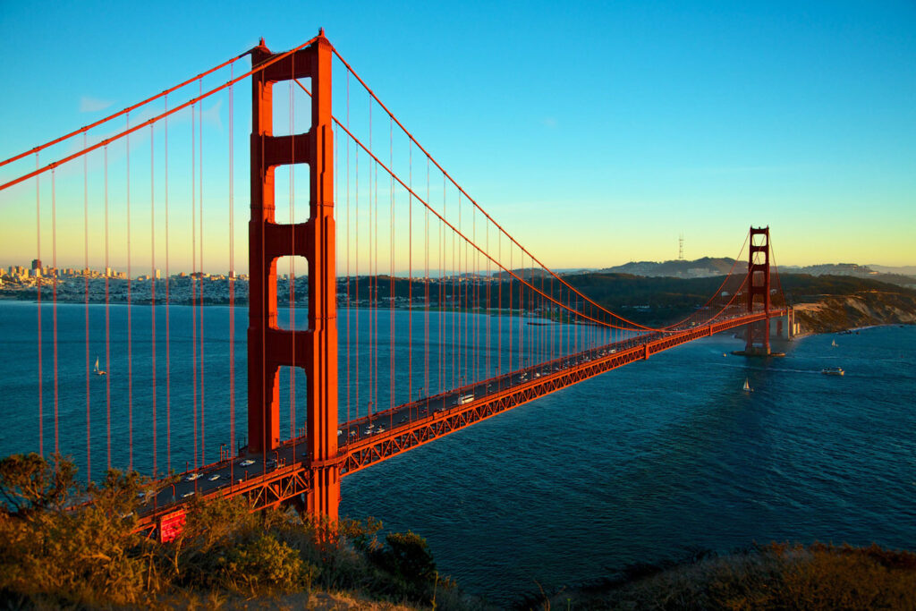 Golden Gate i San Francisco.