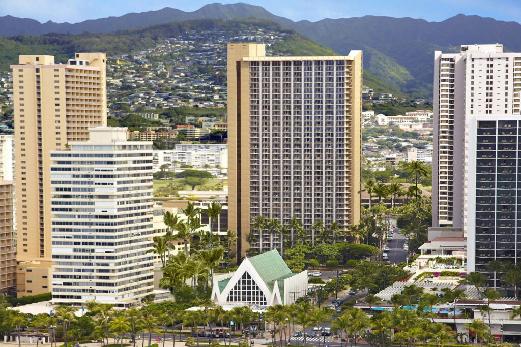 Hilton Waikiki Beach, Honolulu.