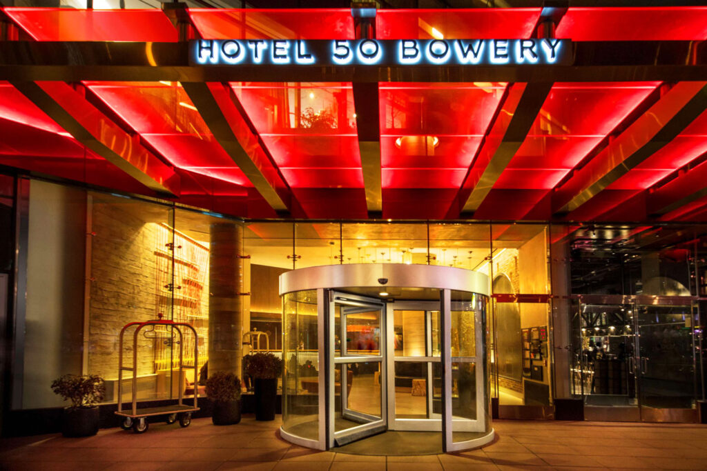 Hotel 50 Bowery, New York.
