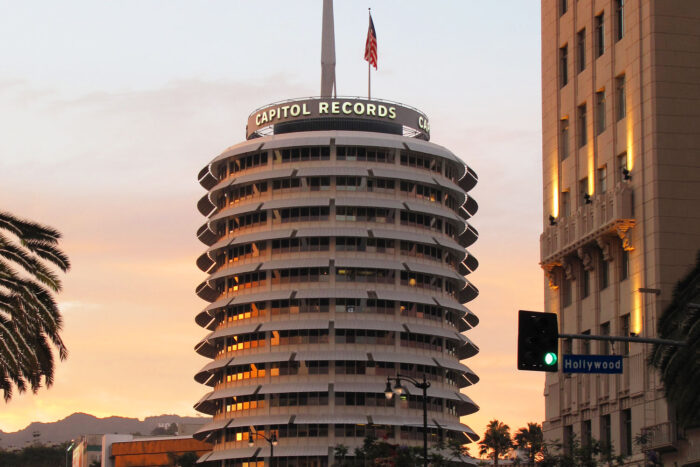Capitol Records Tower i Los Angeles.