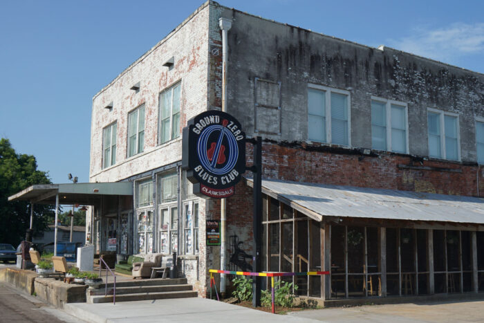 Ground Zero Blues Club i Clarksdale, Mississippi.