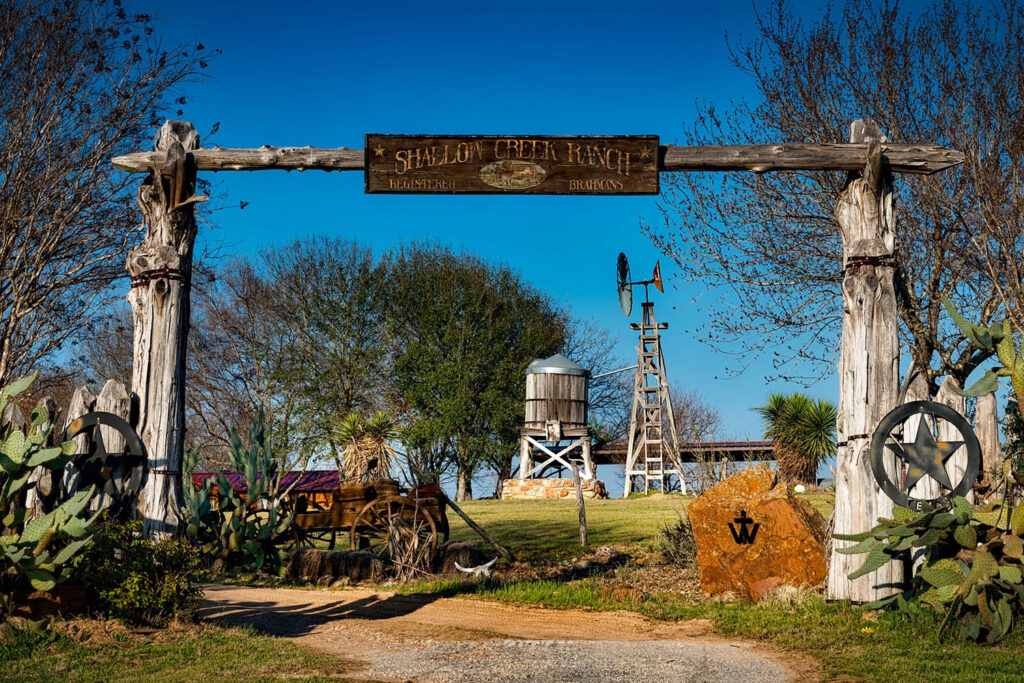 Shallon Creek Ranch i Texas.