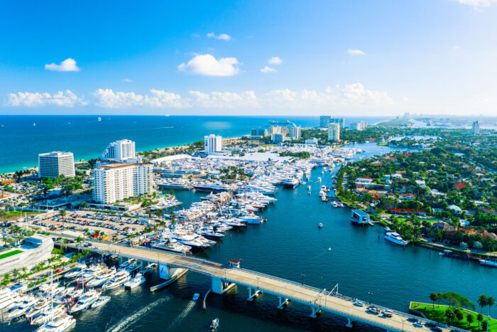 Marina i Fort Lauderdale.