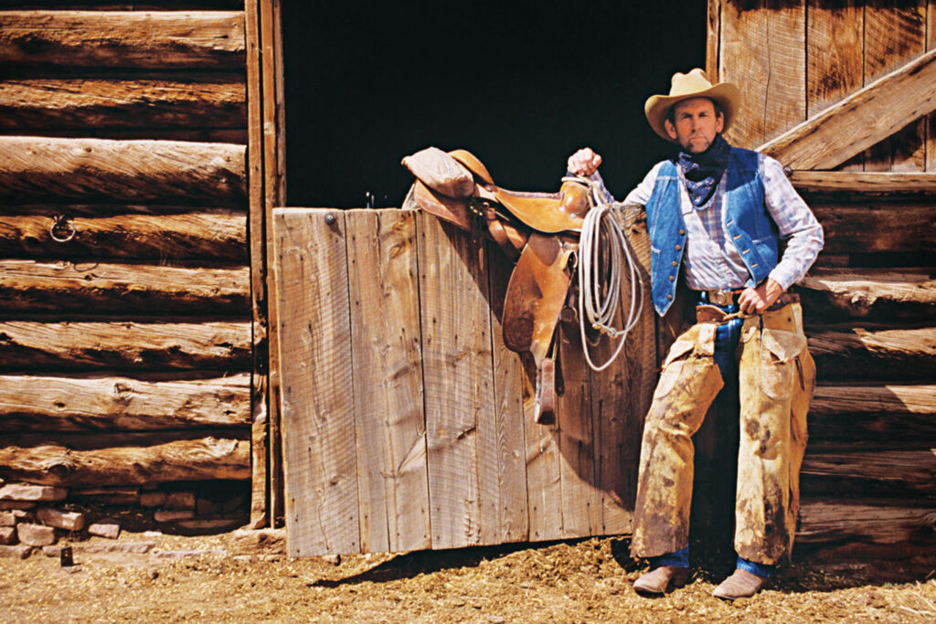 Cowboy i Texas.