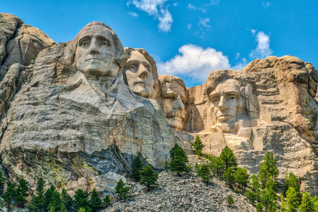 Mount Rushmore, South Dakota.