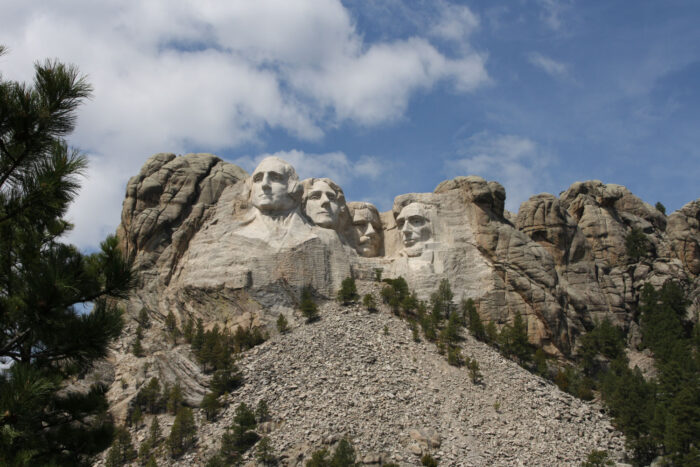 Mount Rushmore Memorial, South Dakota.