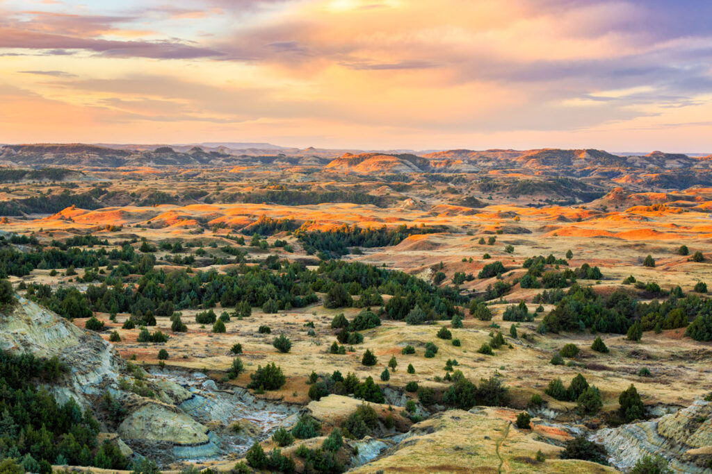 Theodore Roosevelt National Park, North Dakota.