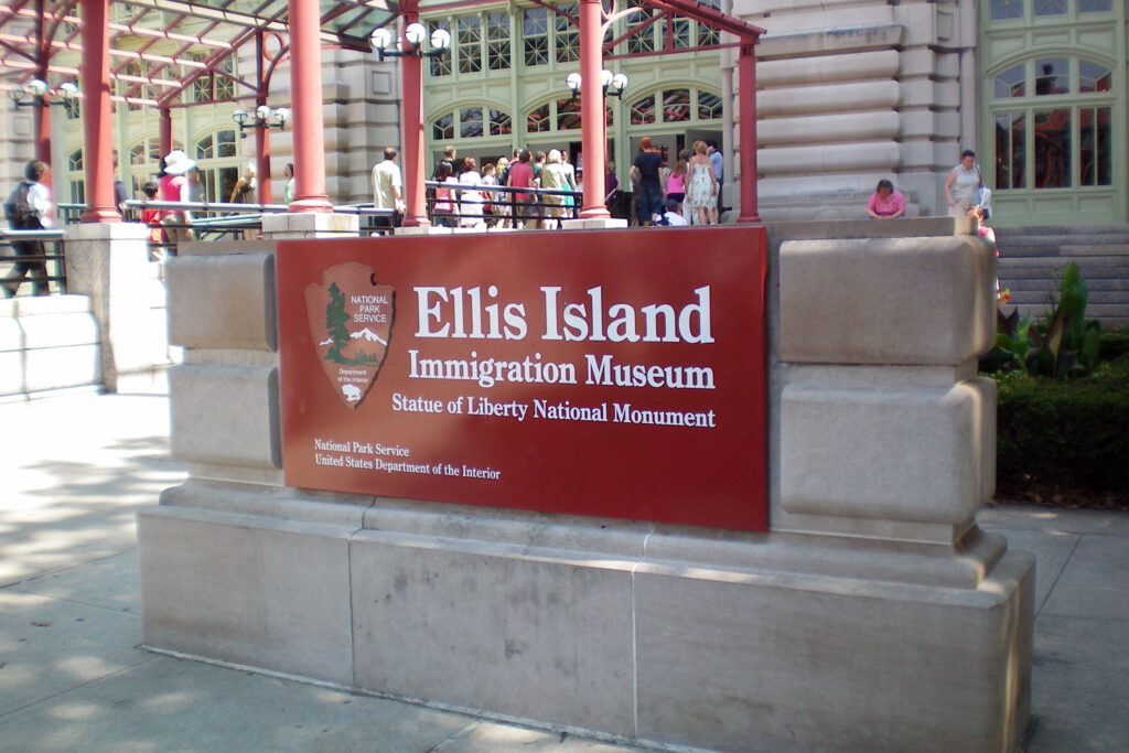 Ellis Island, New York.
