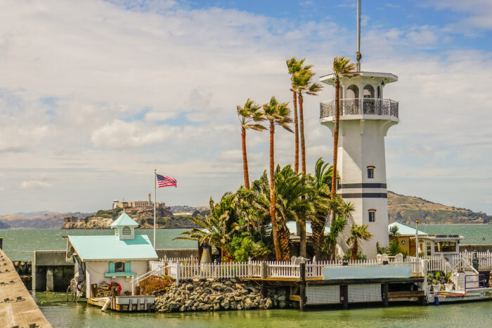 Pier 39 i San Francisco, Kalifornien.