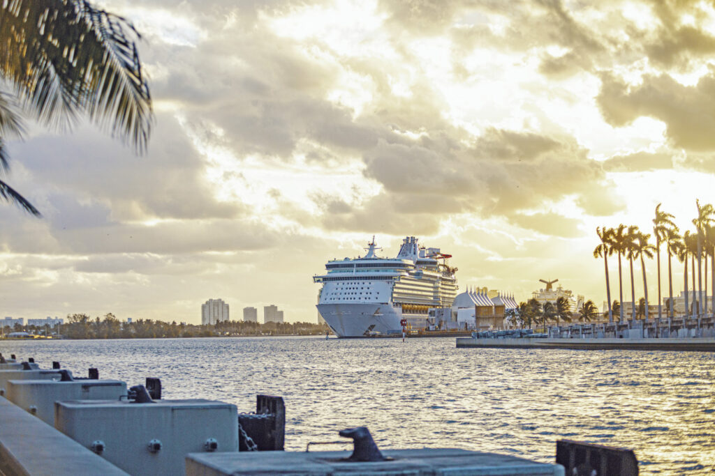 Cruise Port of Miami, Florida.