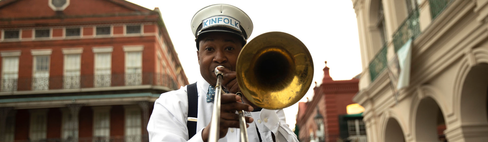 Jazzmusiker i New Orleans.