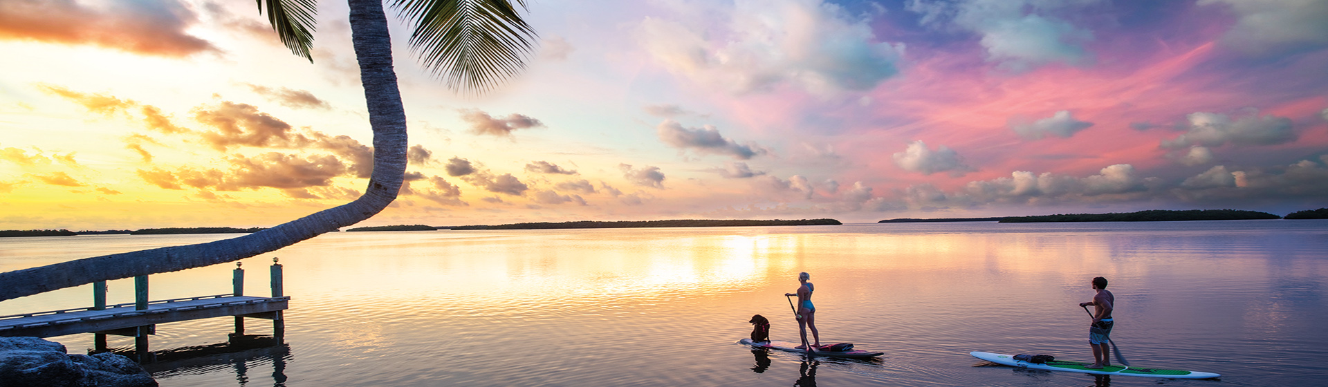 Paddleboard i Florida Keys.