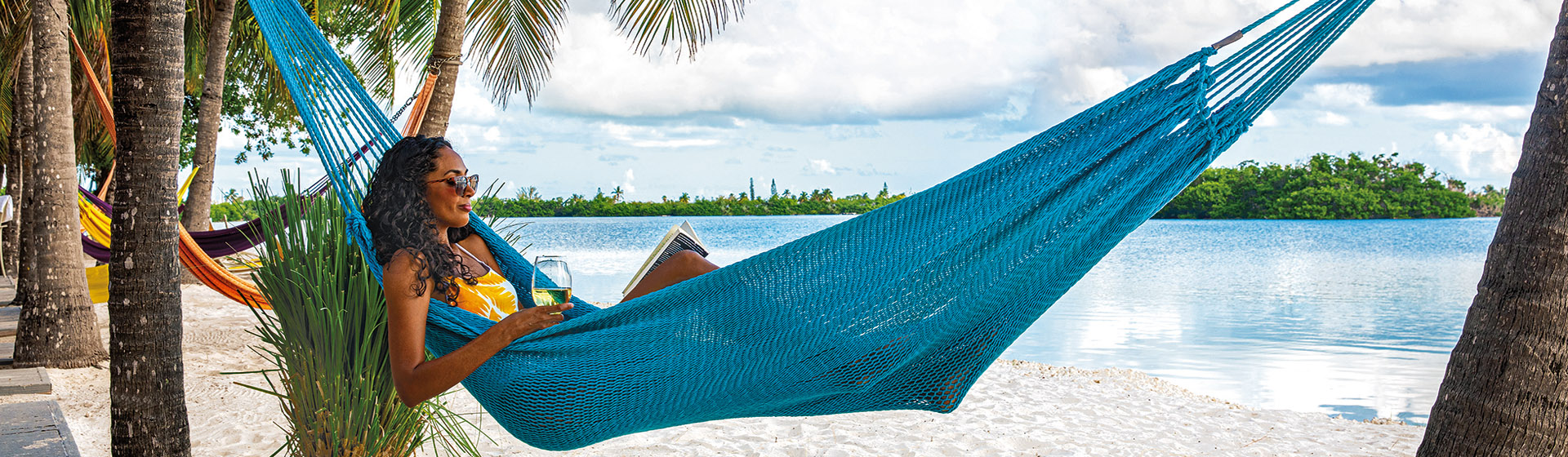 Relax i hängmatta, Florida Keys.