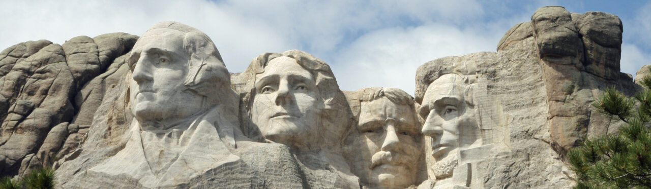 Mount Rushmore, South Dakota.