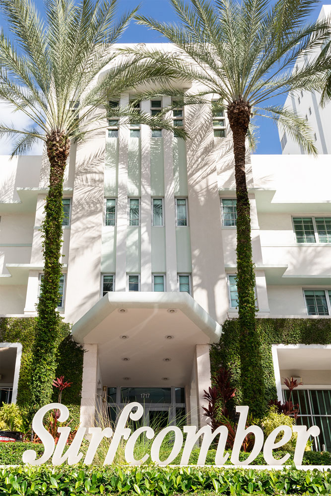 Kimpton Surfcomber Hotel i Miami Beach, Florida.