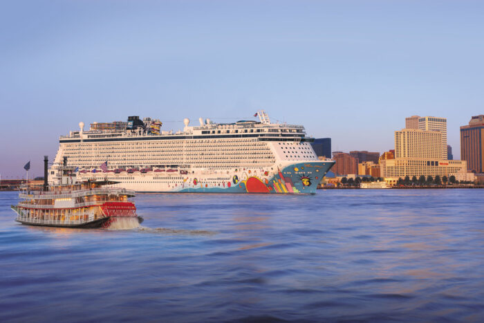 Norwegian Breakaway i New Orleans.