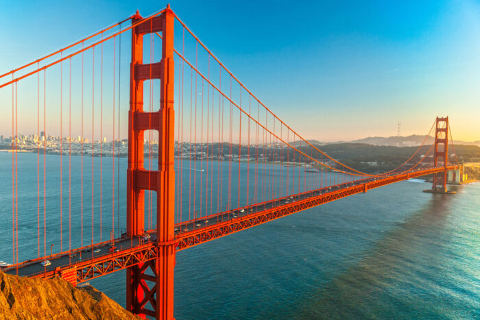 Golden Gatebron i San Francisco.