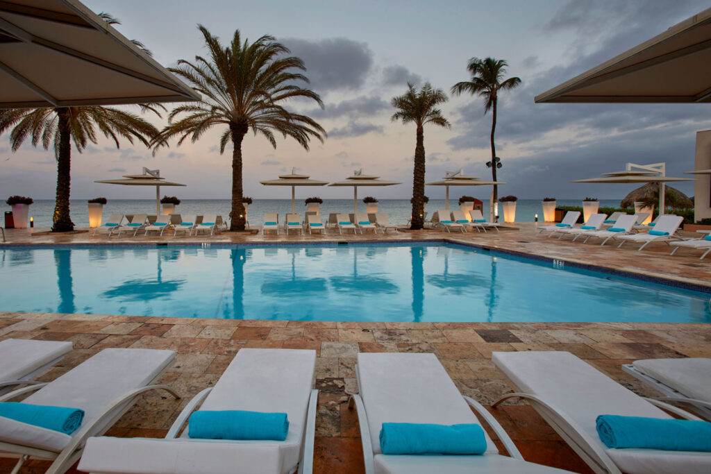 Pool på Tamarijn Resort, Aruba.