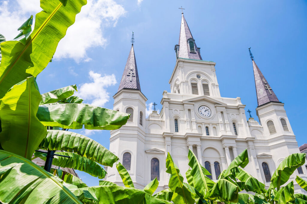 Saint Louiskatedralen i New Orleans.