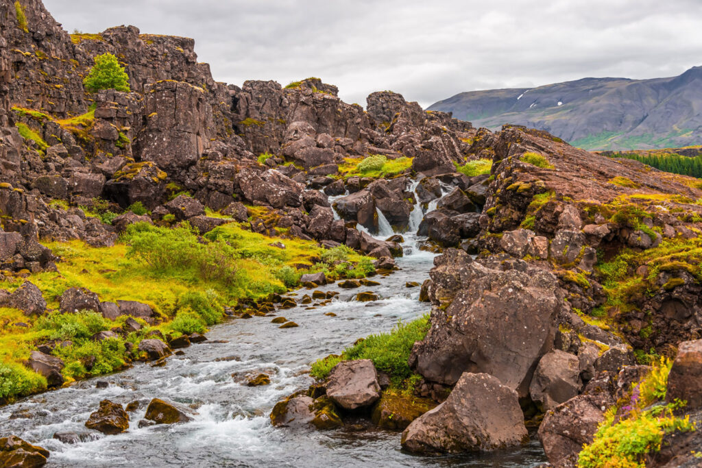 Thingvellir Nationalpark, Island.