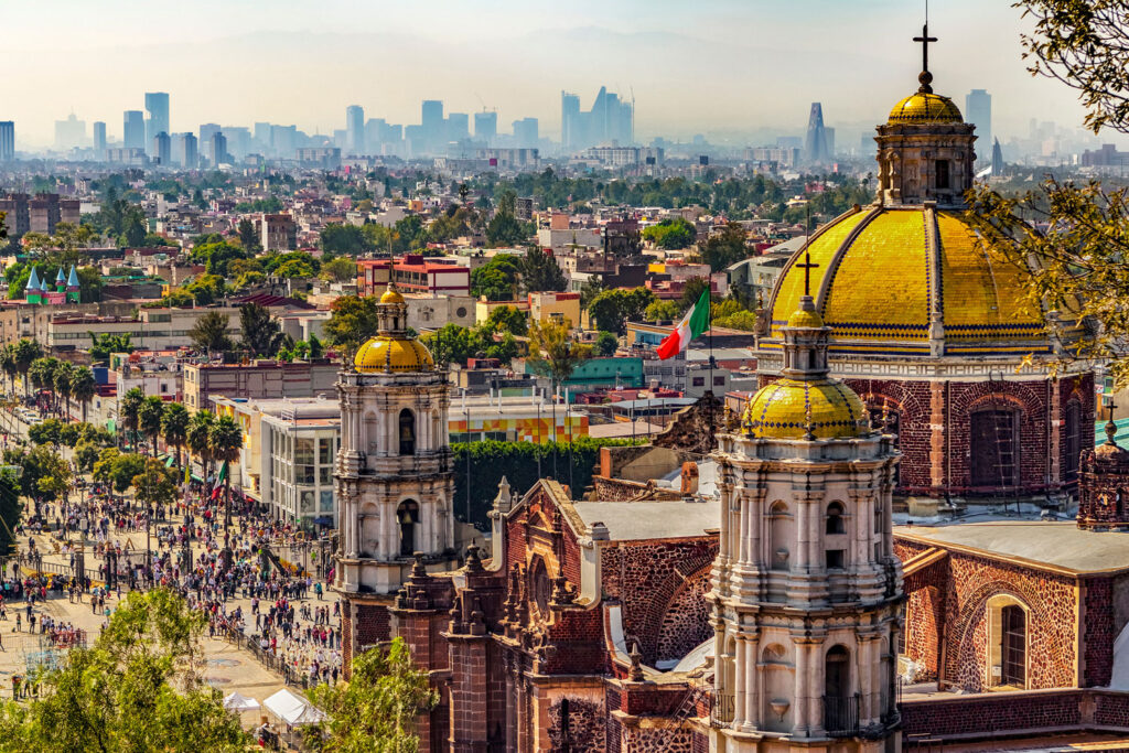 Jungfru Guadaloupebasilikan i Mexico City.