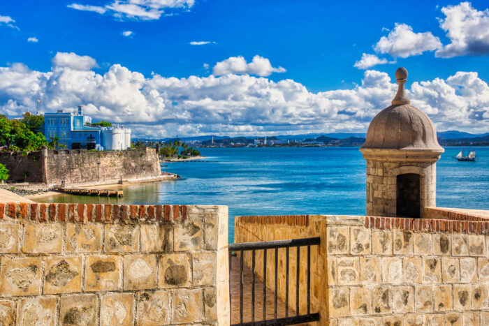 1500-talsfästningen Castillo San Felipe del Morro i San Juan, Puerto Rico.